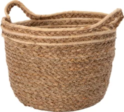 Intratuin Opbergmand Auke Naturel D 34 H 24 Cm