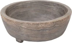 Intatuin Decoratiebord Vinz Naturel D 33 H 13 Cm