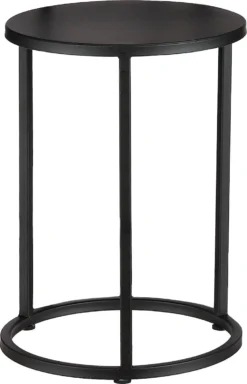 Everydays Bijzettafel Quinty Zwart D 32 H 50 Cm