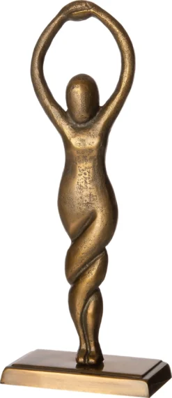 Intratuin Beeld Borga Goud 10 X 8 X 32 Cm