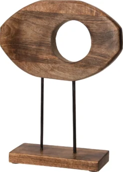 Intratuin Beeld Derby Bruin 25 X 8 X 45 Cm