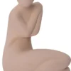 Intratuin Beeld Vrouw Luea Bruin 19 X 17,5 X 26,5 Cm