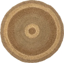 Intratuin Vloerkleed Savi Naturel D 120 Cm