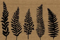 Intratuin Deurmat Bladeren 75 X 45 X 1,5 Cm