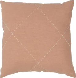 Intratuin Sierkussen Helo Ruit Roze 43 X 43 X 5 Cm