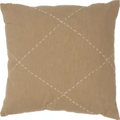 Intratuin Sierkussen Helo Ruit Naturel 43 X 43 X 5 Cm