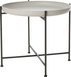 Intratuin Bijzettafel Kuni Zilver D 51 X H 45 Cm