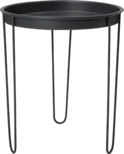 Intratuin Tray Bijzettafel Grijs D 32,5 H 34,5 Cm