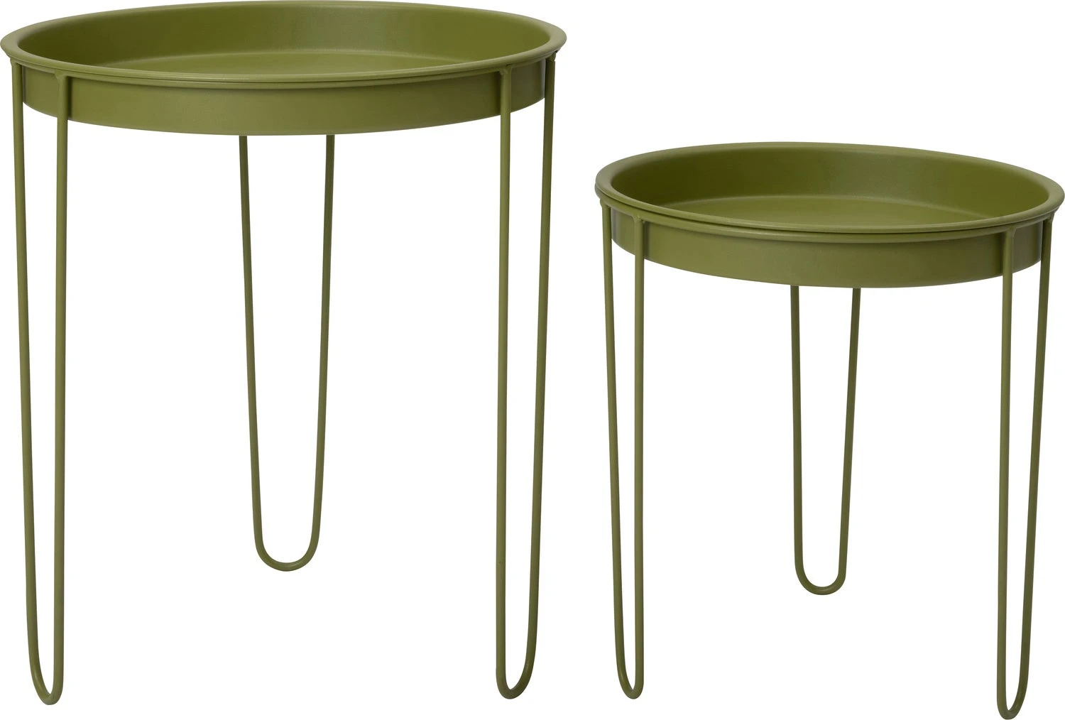 Intratuin Tray Bijzettafel Groen D 32,5 H 34,5 Cm 3 Intratuin Tray Bijzettafel Groen D 32,5 H 34,5 Cm - Afbeelding 3