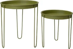 Intratuin Tray Bijzettafel Groen D 39,5 H 45 Cm 5 Intratuin Tray Bijzettafel Groen D 39,5 H 45 Cm -Decori Meubelen Winkel 8720196348954 2
