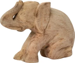 Intratuin Beeld Olifant Naturel 26 X 8 X 20,5 Cm