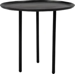 Intratuin Bijzettafel Koy Zwart 50 X 50 X 45 Cm