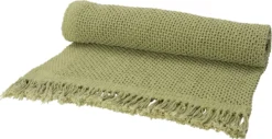 Intratuin Plaid Ive Groen 130 X 170 Cm