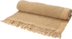 Intratuin Plaid Ive Taupe 130 X 170 Cm