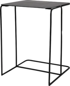 Intratuin Bijzettafel Eme Bruin / Zwart 36 X 36 X 50 Cm