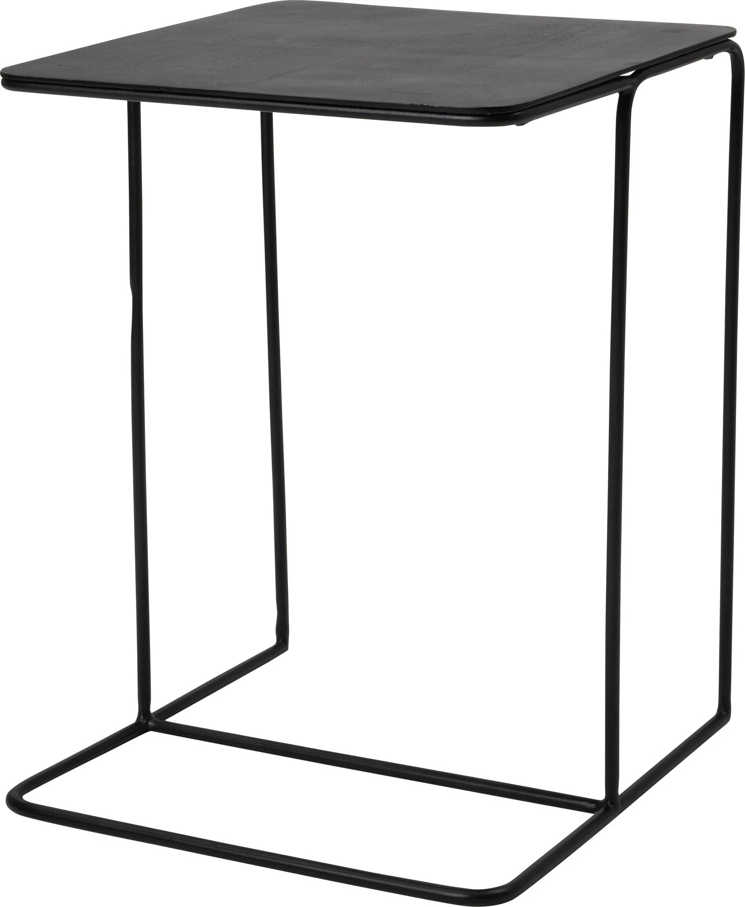 Intratuin Bijzettafel Eme Bruin / Zwart 30 X 30 X 45 Cm 1 Intratuin Bijzettafel Eme Bruin / Zwart 30 X 30 X 45 Cm