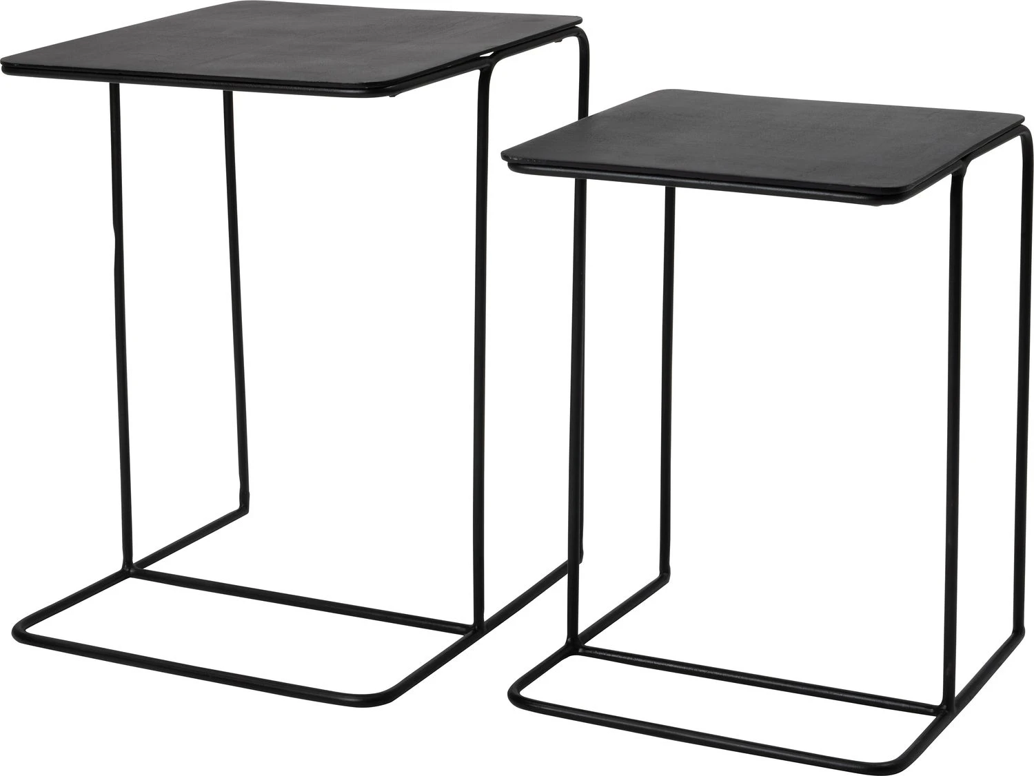 Intratuin Bijzettafel Eme Bruin / Zwart 30 X 30 X 45 Cm 3 Intratuin Bijzettafel Eme Bruin / Zwart 30 X 30 X 45 Cm - Afbeelding 3