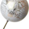 Intratuin Beeld Wereldbol Goud / Wit D 20 H 30 Cm