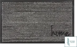 MD Entree Schoonloopmat Grijs / Zwart 45 X 75 X 0,2 Cm