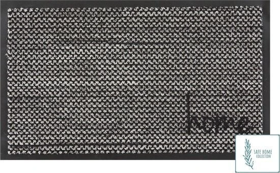 MD Entree Schoonloopmat Grijs / Zwart 45 X 75 X 0,2 Cm 1 MD Entree Schoonloopmat Grijs / Zwart 45 X 75 X 0,2 Cm