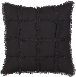 In The Mood Collection Sierkussen Kenneth Zwart 50 X 50 X 10 Cm