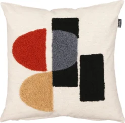 In The Mood Collection Sierkussen Fien Beige 45 X 45 X 10 Cm