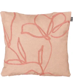 In The Mood Collection sierkussen Satin roze 50 x 50 cm