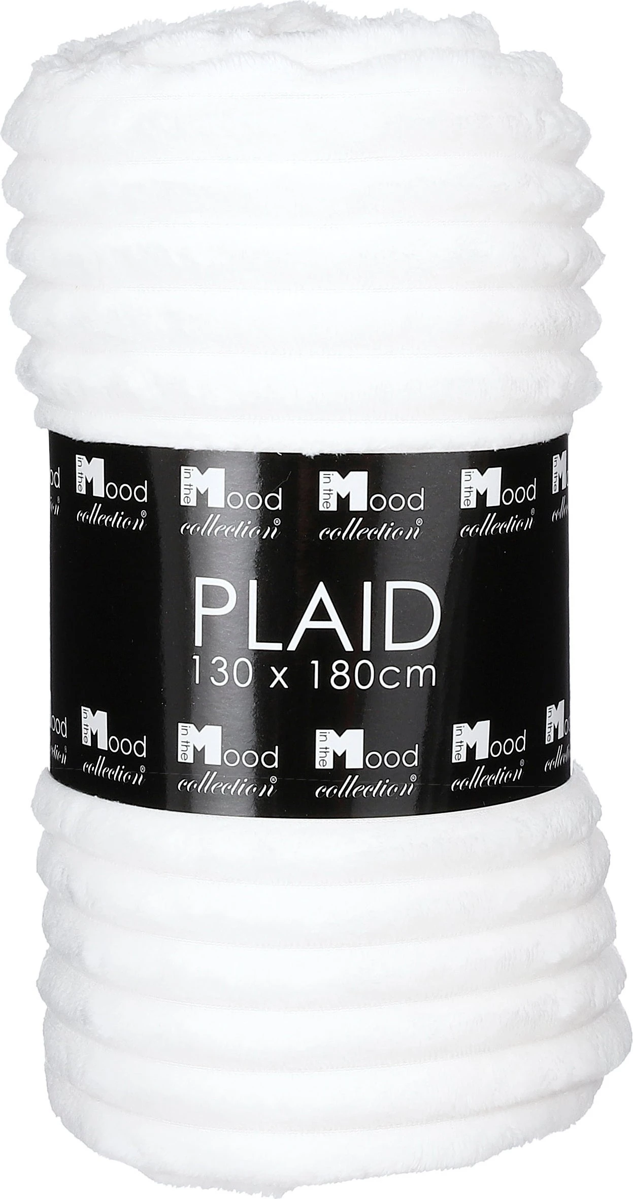 In The Mood Collection Plaid Lorens Wit 180 X 130 Cm 1 In The Mood Collection Plaid Lorens Wit 180 X 130 Cm