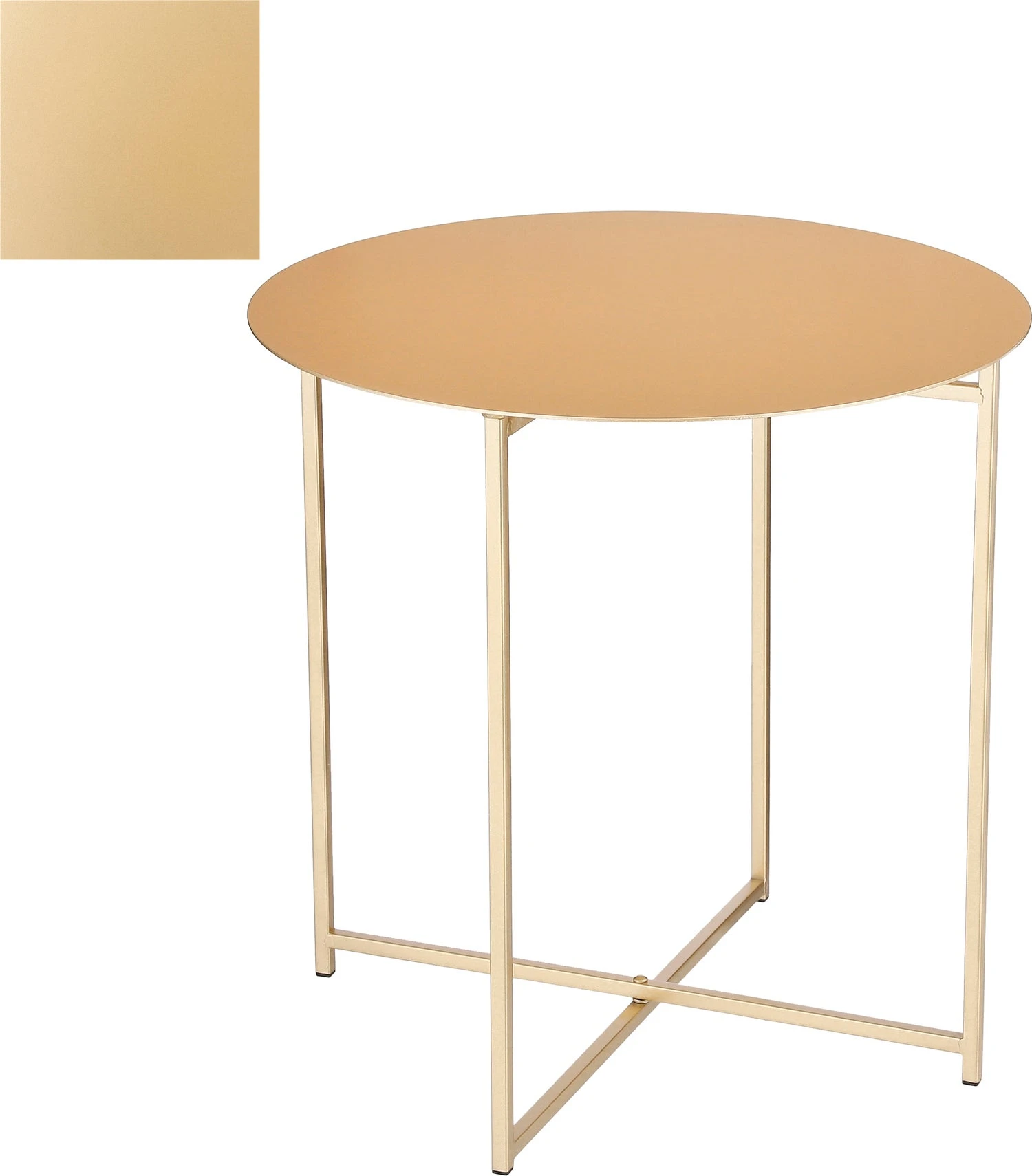 Mica Decorations Bijzettafel Mikki Goud D 45 H 45 Cm 1 Mica Decorations Bijzettafel Mikki Goud D 45 H 45 Cm