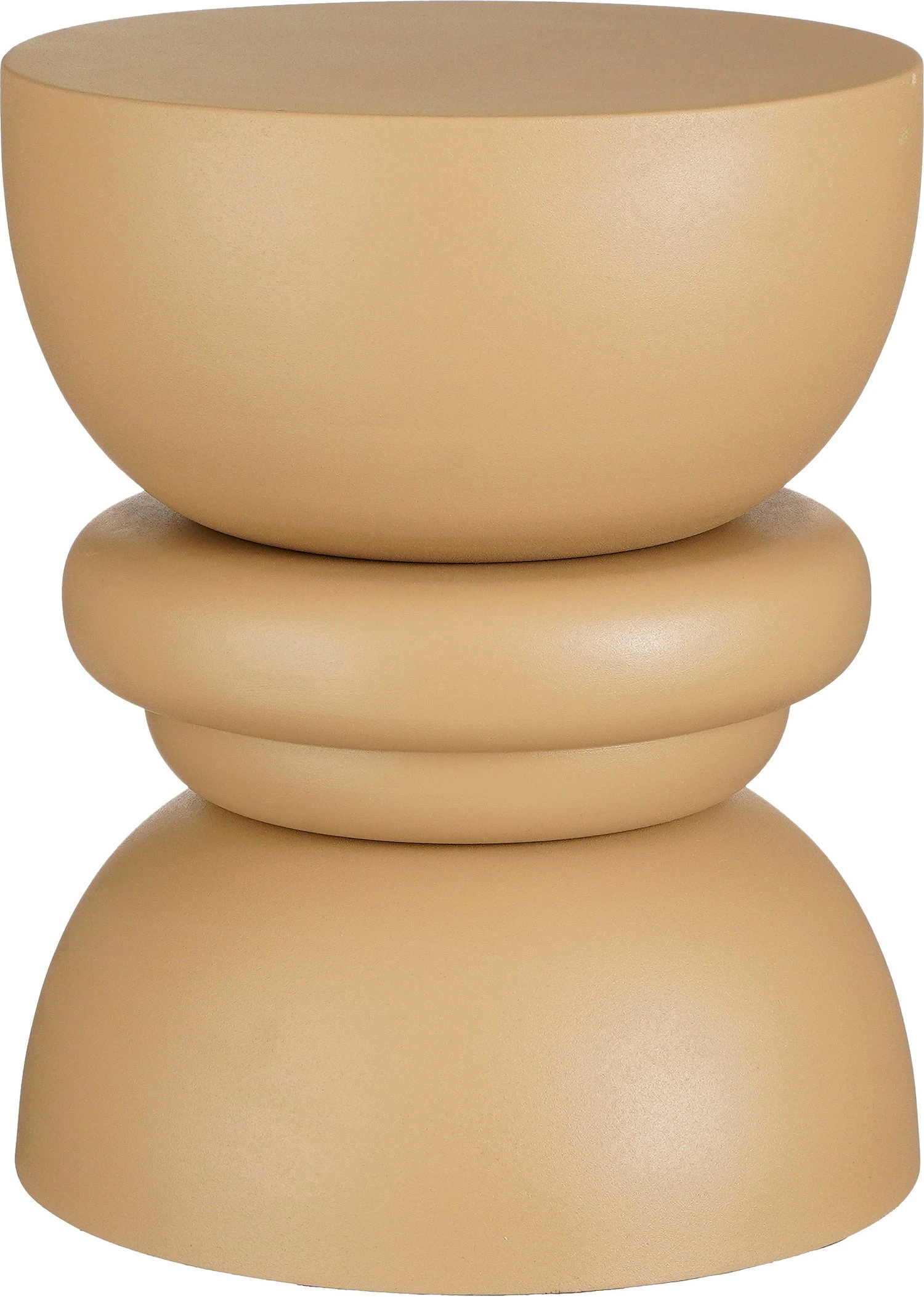 Mica Decorations Bijzettafel Stian Beige D 32 H 40 Cm 1 Mica Decorations Bijzettafel Stian Beige D 32 H 40 Cm