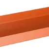 Mica Decorations Decoratiebord Lita Oranje 43 X 21 X 6,5 Cm