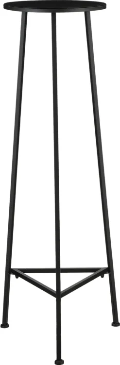 Mica Decorations Bijzettafel Zwart D 35 H 120 Cm