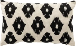 Dutch Decor Sierkussen Rico Geometisch Zwart 30 X 50 X 10 Cm