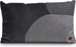 COCO Maison Sierkussen Scarlett Antraciet 30 X 50 Cm