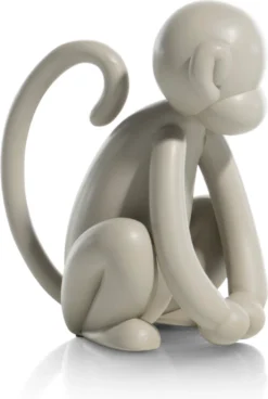 Coco Maison Beeld Bubble Grijs 14 X 10 X 15 Cm